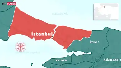 İstanbul'da 3.7 Büyüklüğünde Deprem!