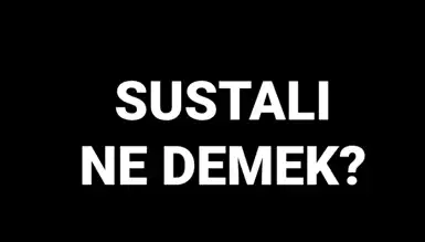 Sustalı Neymiş? Anlamı ve Sustalı Bıçaklar